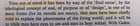 Weird/difficult formulation