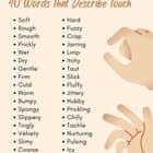 Jarring used to describe touch? 