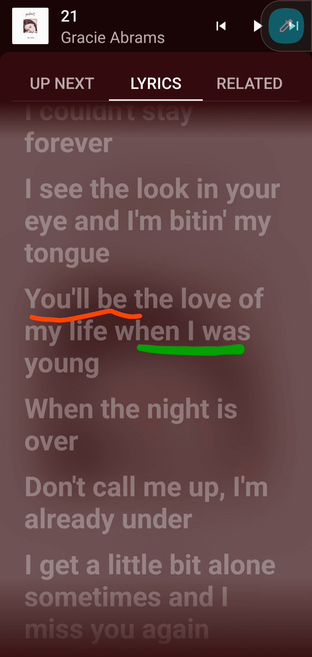 Shouldn't "Will" be "Would" ?