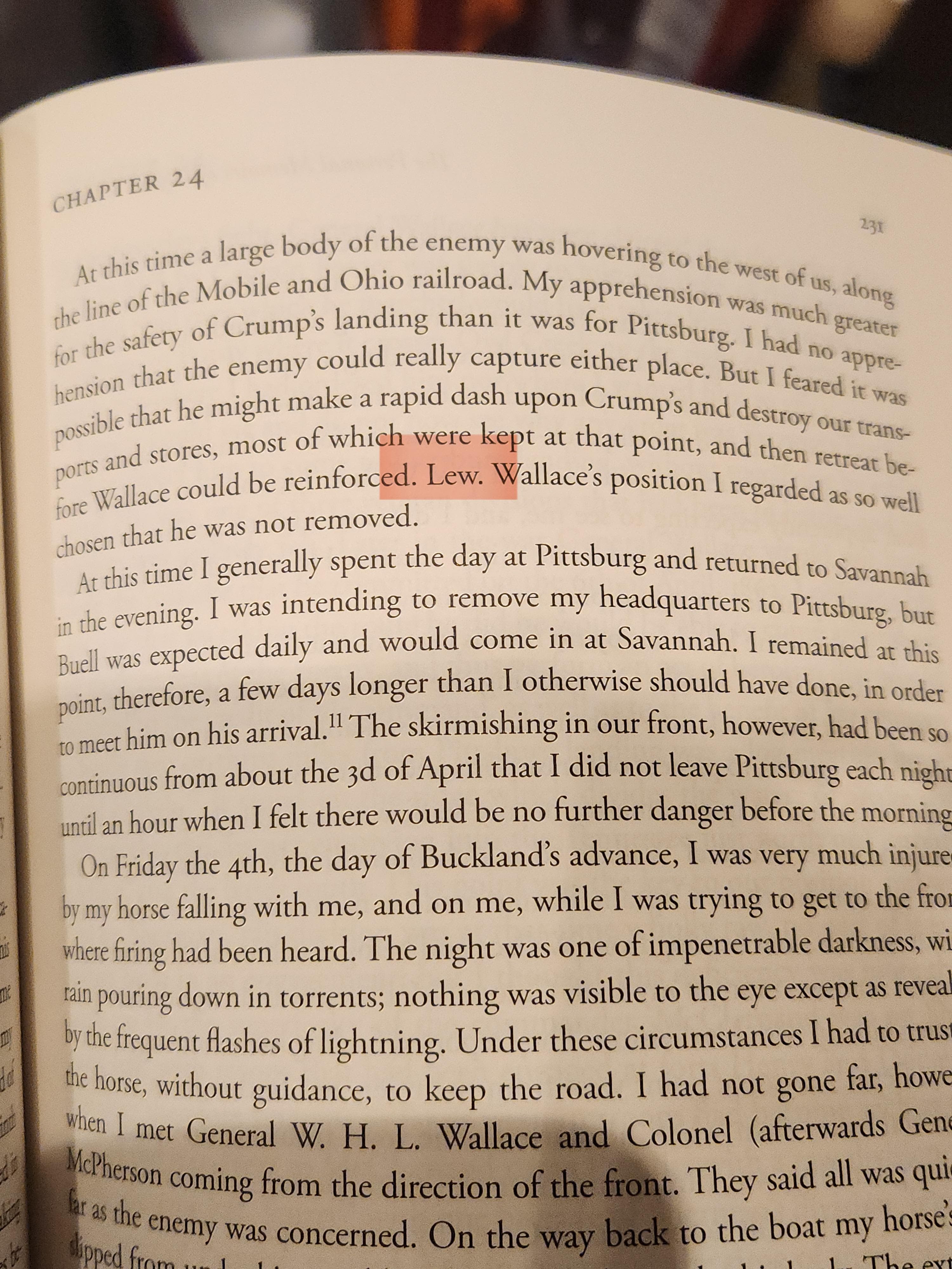 What does 'Lew' mean in this context?